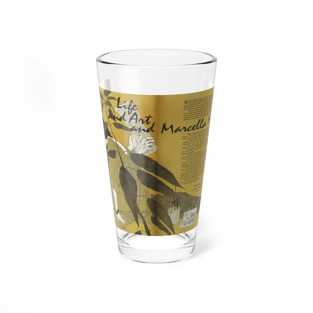 Life and Art and Marcella Maude, Woman's Day, September 1961 - Pint Glass 16oz-16oz-Go Mug Yourself