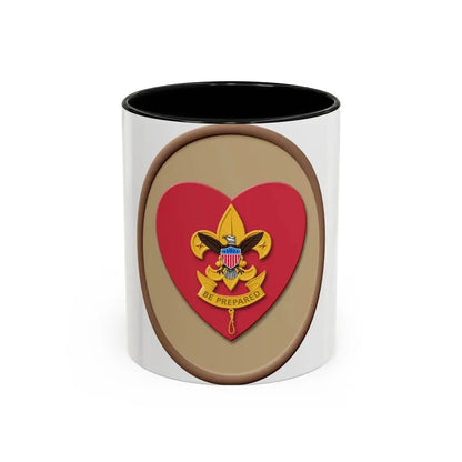 Life (Boy Scout Merit Badge) Accent Coffee Mug 11oz Black - Go Mug Yourself