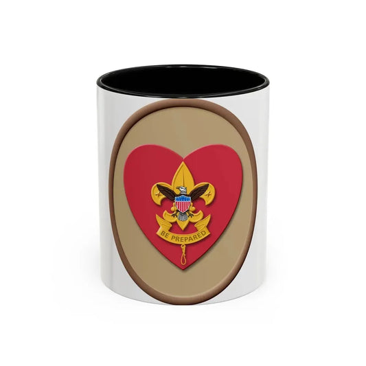 Life (Boy Scout Merit Badge) Accent Coffee Mug 11oz Black - Go Mug Yourself