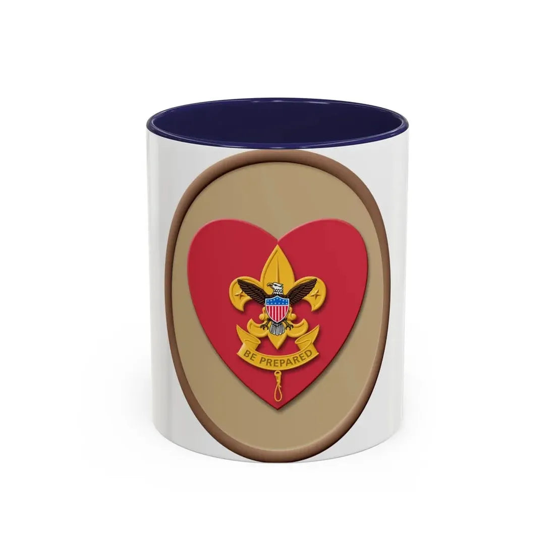 Life (Boy Scout Merit Badge) Accent Coffee Mug 11oz Navy - Go Mug Yourself