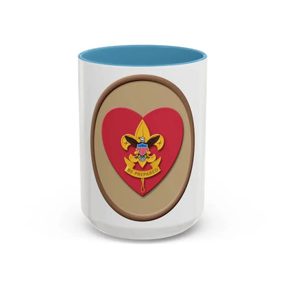 Life (Boy Scout Merit Badge) Accent Coffee Mug 15oz Light Blue - Go Mug Yourself