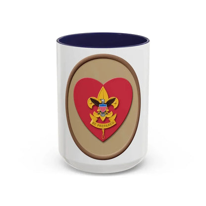 Life (Boy Scout Merit Badge) Accent Coffee Mug 15oz Navy - Go Mug Yourself