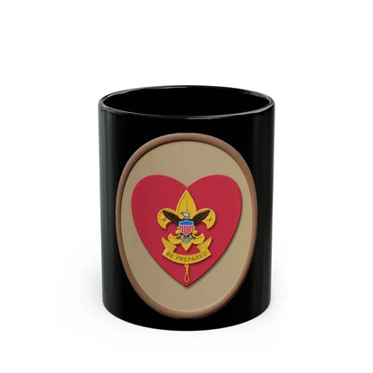 Life (Boy Scout Merit Badge) Black Coffee Mug 11oz - Go Mug Yourself