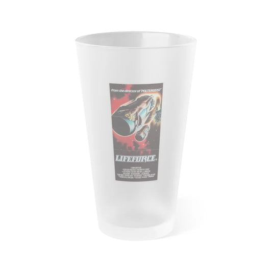 LIFEFORCE (4) 1985 Movie Poster - Frosted Pint Glass 16oz-16oz-Frosted-Go Mug Yourself