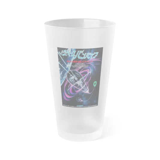 LIFEFORCE (ASIAN) 1985 Movie Poster - Frosted Pint Glass 16oz-16oz-Frosted-Go Mug Yourself