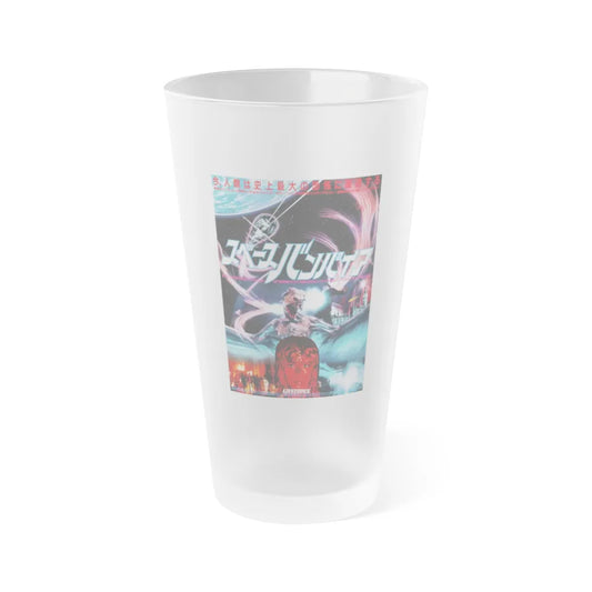 LIFEFORCE (ASIAN) 2 1985 Movie Poster - Frosted Pint Glass 16oz-16oz-Frosted-Go Mug Yourself