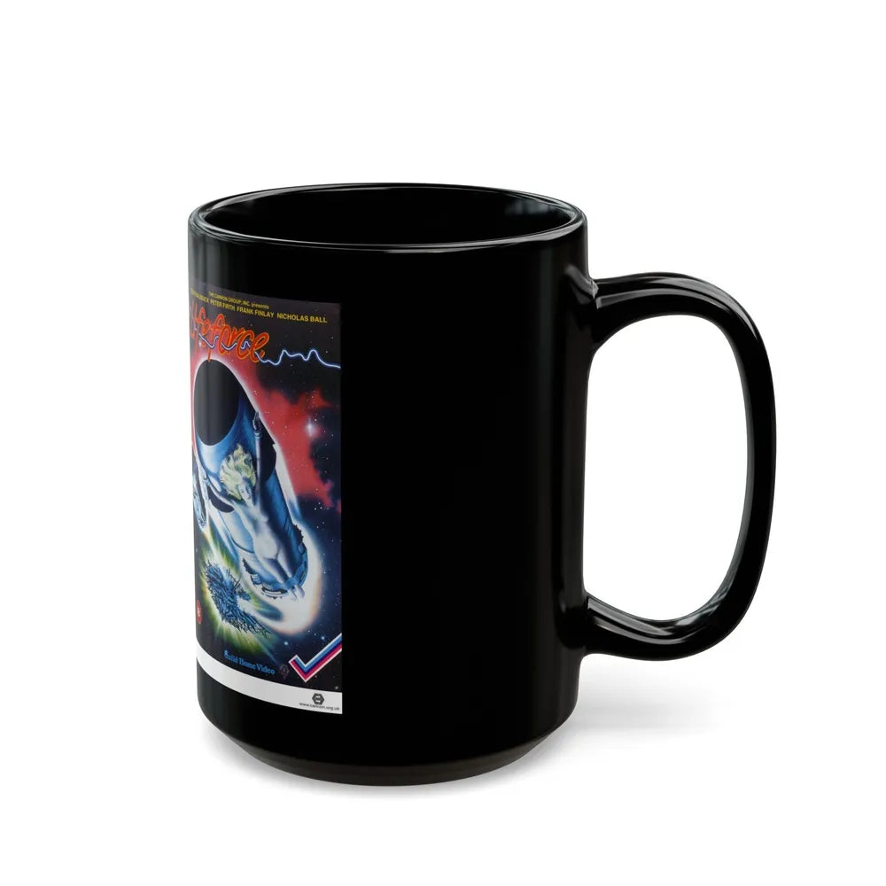 LIFEFORCE CANNON (VHS COVER) - Black Coffee Mug-Go Mug Yourself