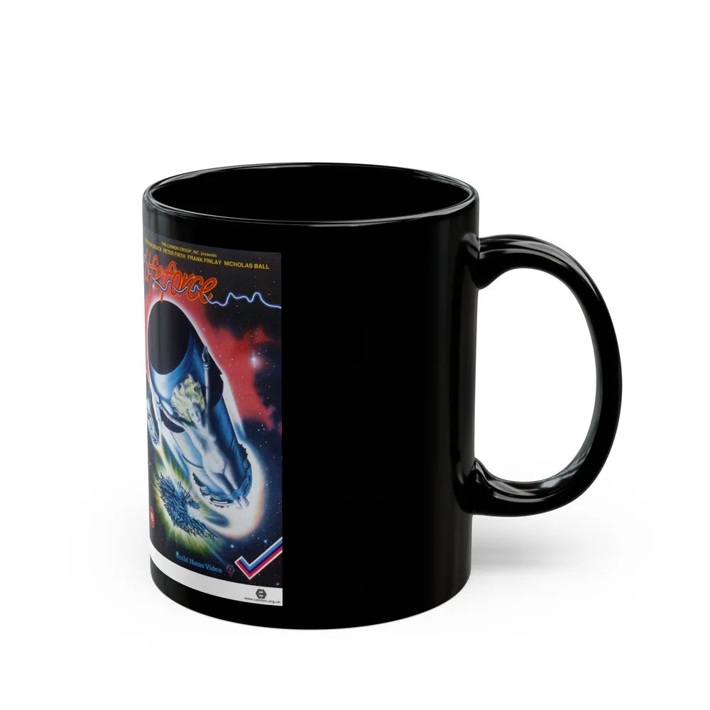 LIFEFORCE CANNON (VHS COVER) - Black Coffee Mug-Go Mug Yourself