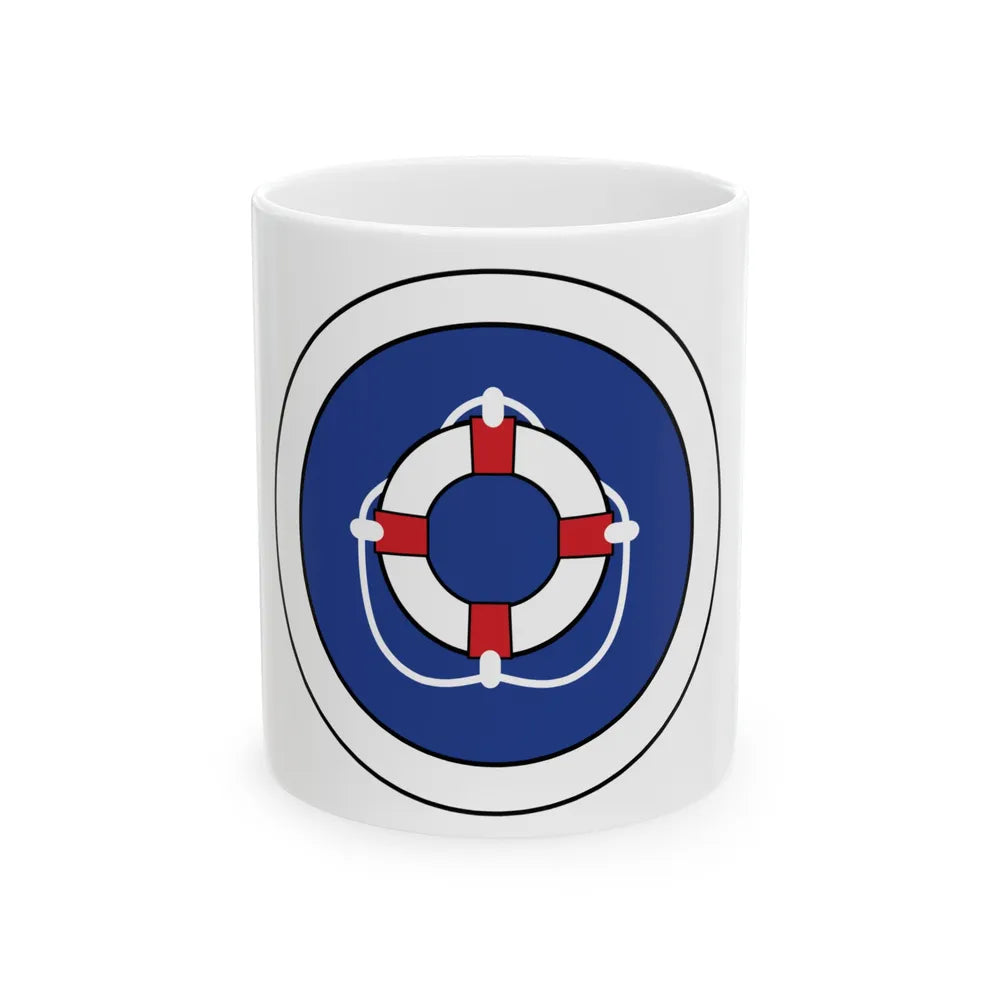 Lifesaving (Boy Scout Merit Badge) White Coffee Mug-11oz-Go Mug Yourself