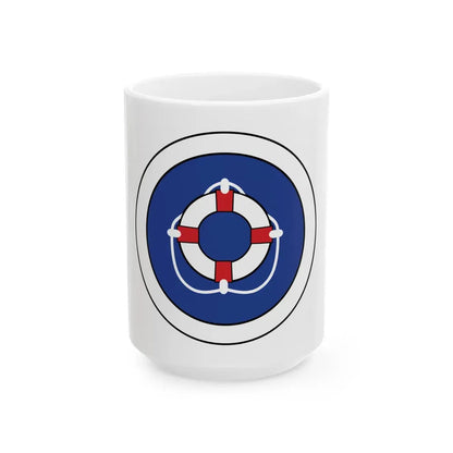 Lifesaving (Boy Scout Merit Badge) White Coffee Mug 15oz - Go Mug Yourself