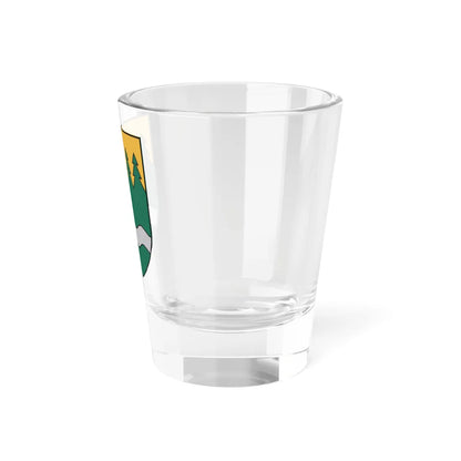 Ligatne COA (Latvia) (Coat of Arms) Shot Glass 1.5oz - Go Mug Yourself