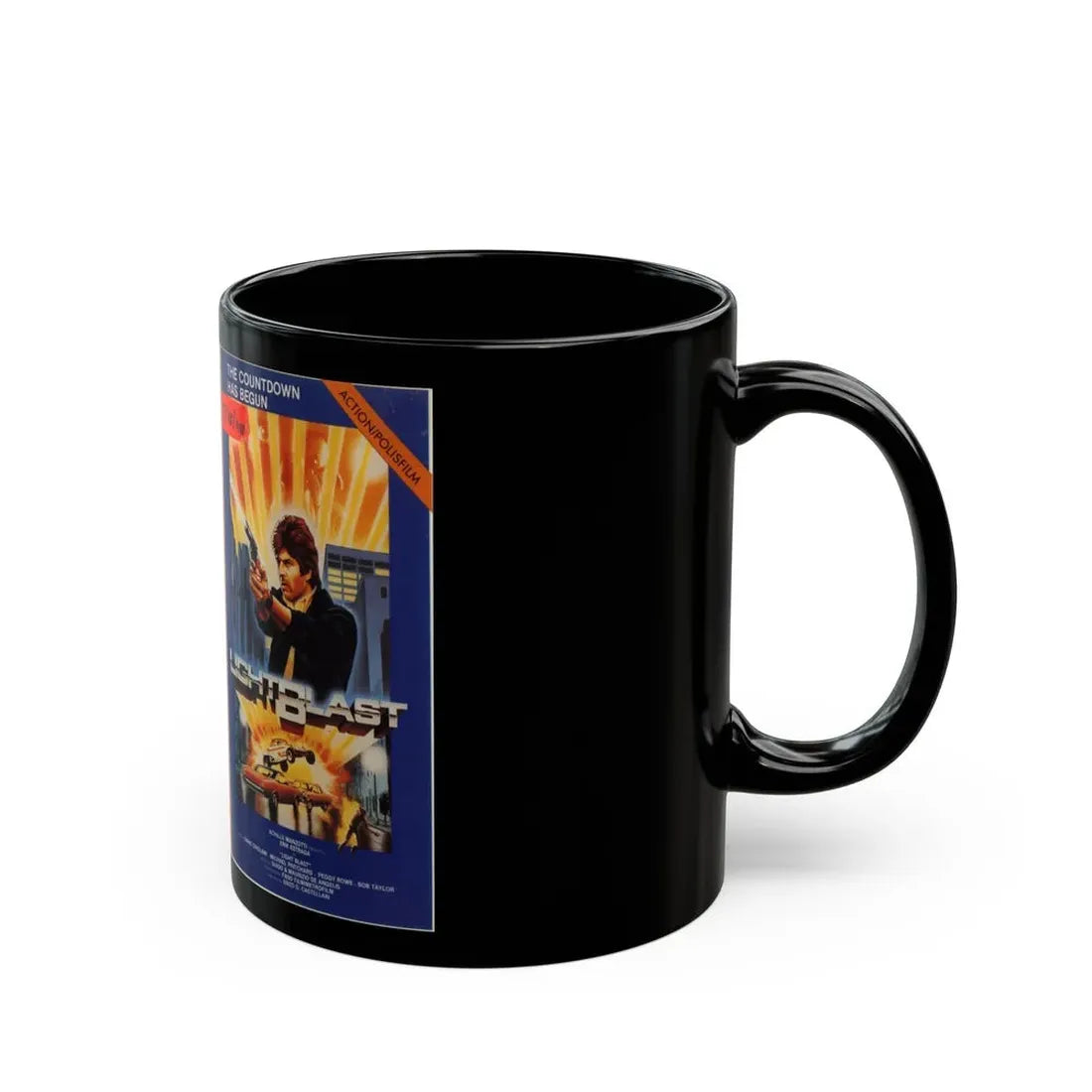 LIGHTBLAST (VHS COVER) - Black Coffee Mug - Go Mug Yourself
