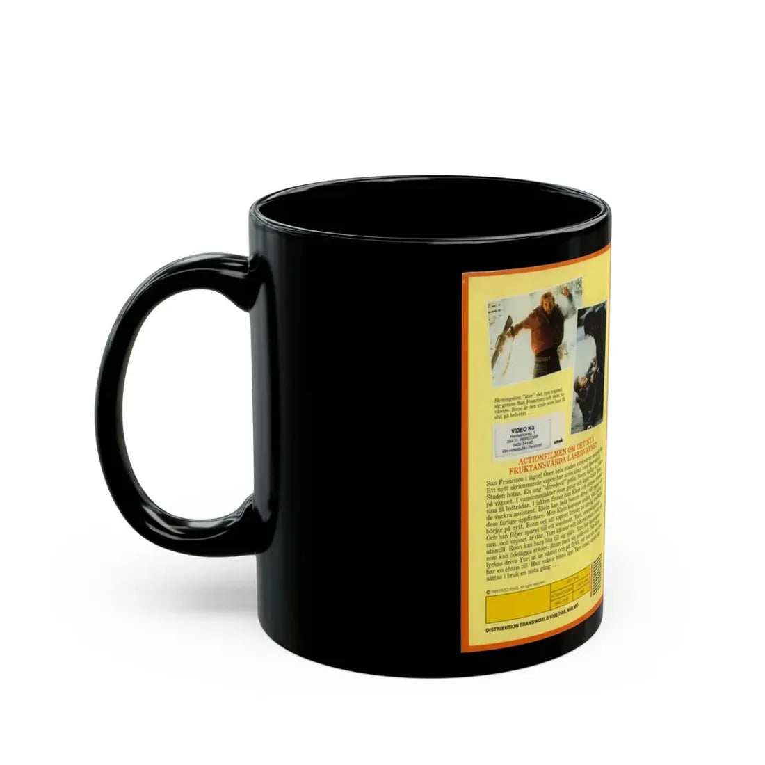 LIGHTBLAST (VHS COVER) - Black Coffee Mug - Go Mug Yourself