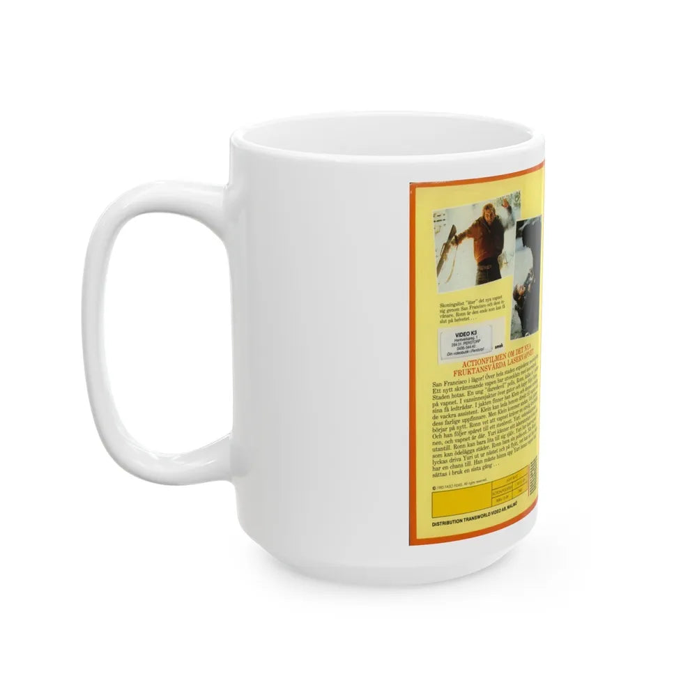 LIGHTBLAST (VHS COVER) - White Coffee Mug-Go Mug Yourself