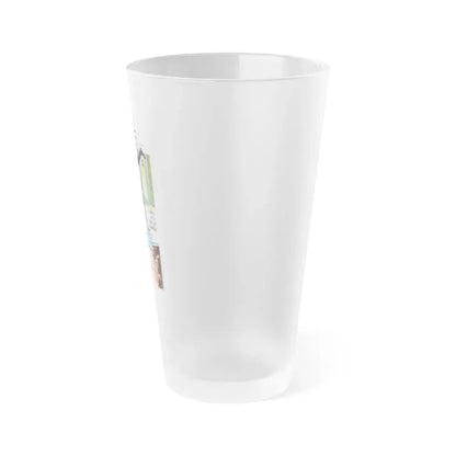 LIGHTNING BOLT 1966 Movie Poster - Frosted Pint Glass 16oz - Go Mug Yourself