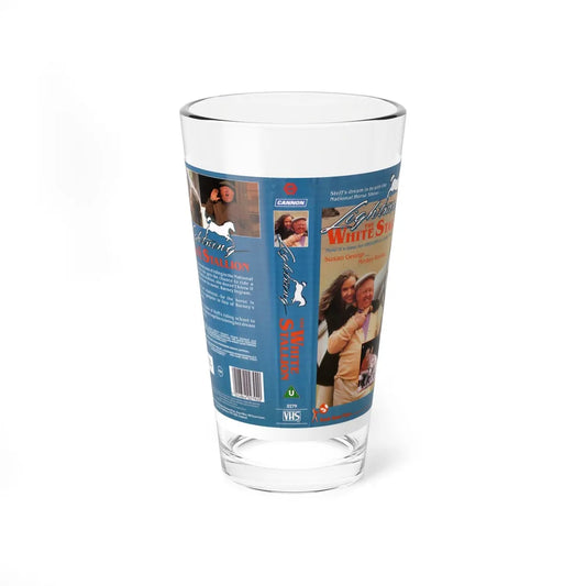 LIGHTNING THE WHITE STALLION (VHS COVER) Pint Glass 16oz 16oz - Go Mug Yourself