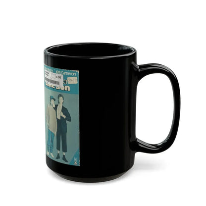 LIKE FATHER LIKE SON (VHS COVER) - Black Coffee Mug - Go Mug Yourself