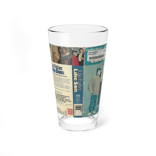 LIKE FATHER LIKE SON (VHS COVER) Pint Glass 16oz-16oz-Go Mug Yourself