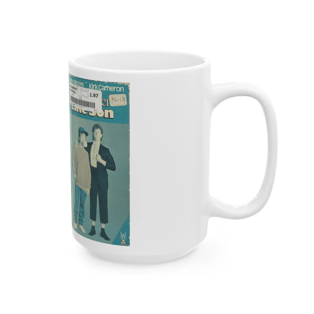 LIKE FATHER LIKE SON (VHS COVER) - White Coffee Mug-Go Mug Yourself