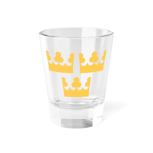 Lilla riksvapnet utan sköld (Sweden) (Coat of Arms) Shot Glass 1.5oz 1.5oz - Go Mug Yourself