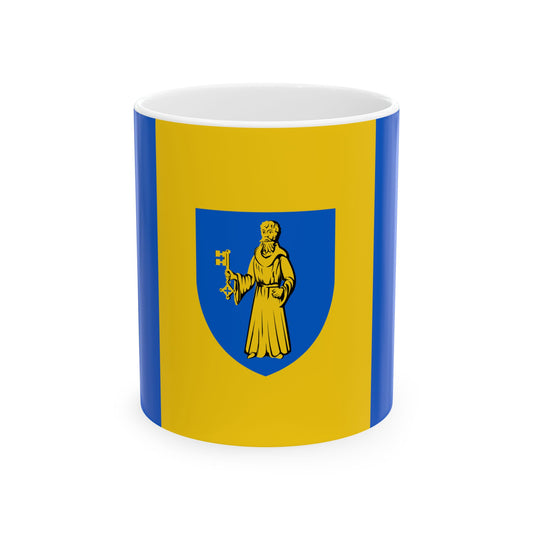 Lille vlag (Belgium) White Coffee Mug-11oz-Go Mug Yourself