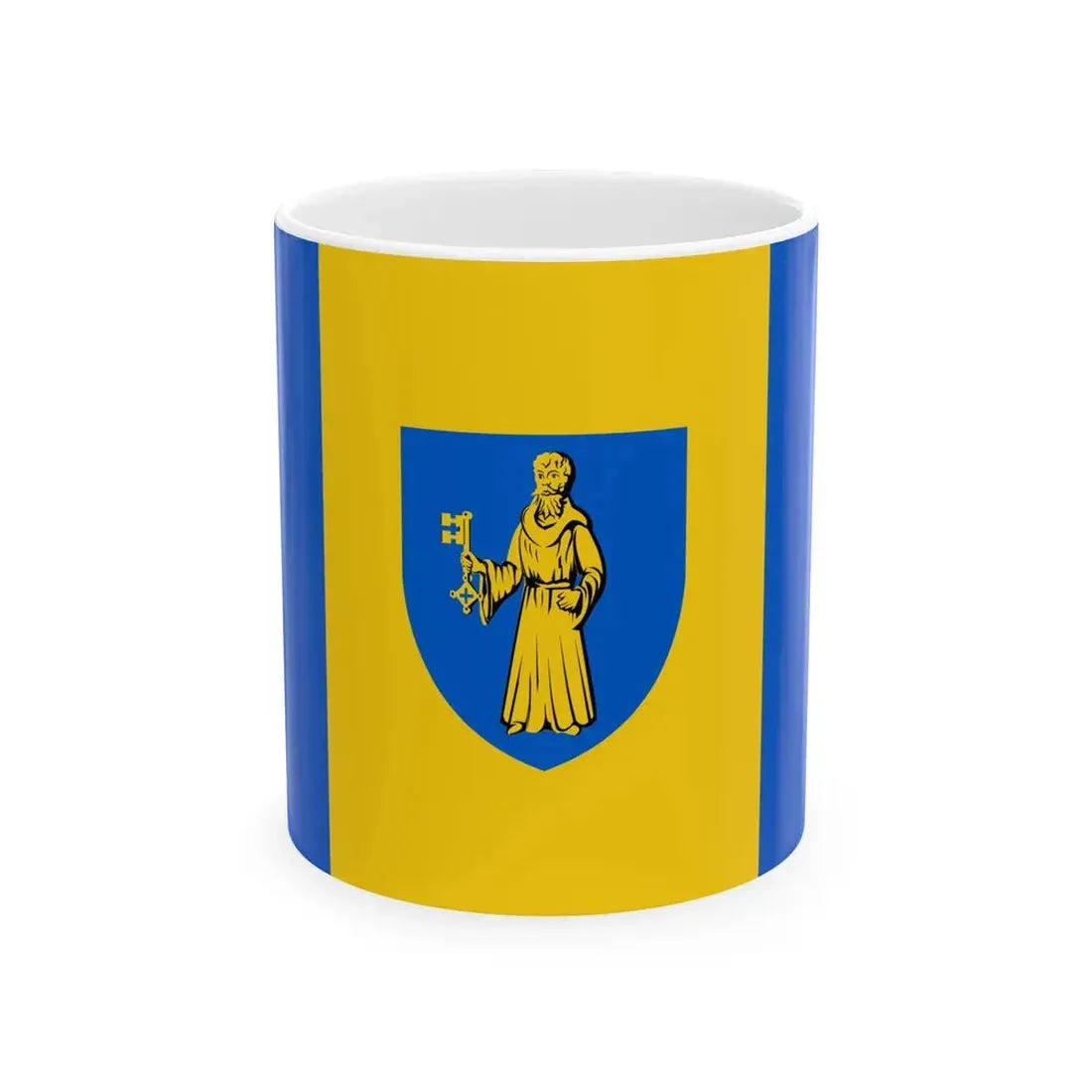 Lille vlag (Belgium) White Coffee Mug 11oz - Go Mug Yourself