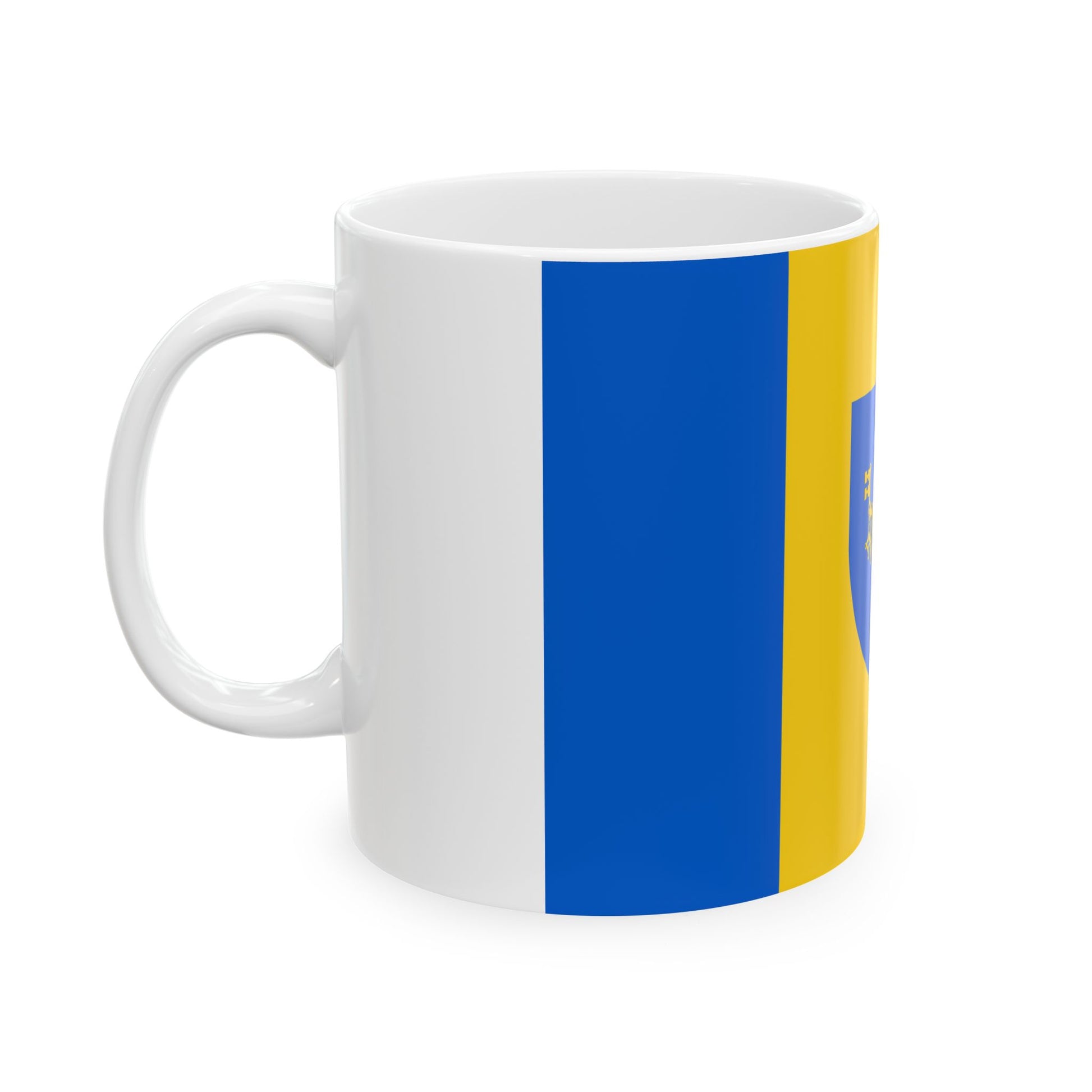 Lille vlag (Belgium) White Coffee Mug-Go Mug Yourself