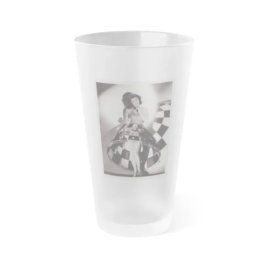 Lillian Roth #30 (Vintage Female Icon) Frosted Pint Glass 16oz 16oz Frosted - Go Mug Yourself