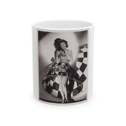 Lillian Roth #30 (Vintage Female Icon) White Coffee Mug-11oz-Go Mug Yourself