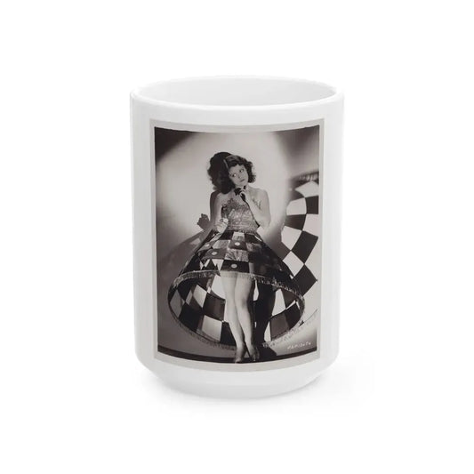 Lillian Roth #30 (Vintage Female Icon) White Coffee Mug 15oz - Go Mug Yourself