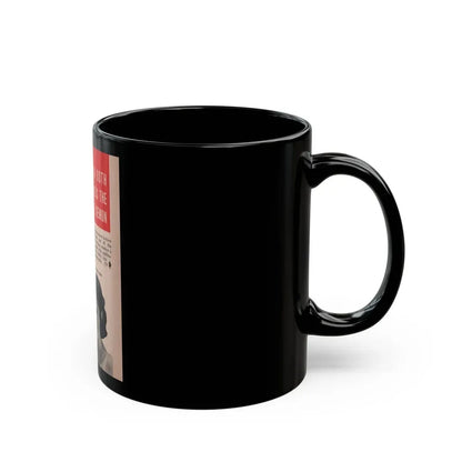 Lillian Roth #39 - People Pocket Mag. 6-16-54 - 2 B&W Photos & Article (Vintage Female Icon) Black Coffee Mug - Go Mug Yourself