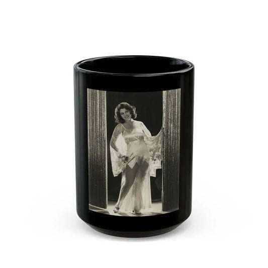 Lillian Roth #42 (Vintage Female Icon) Black Coffee Mug 15oz - Go Mug Yourself