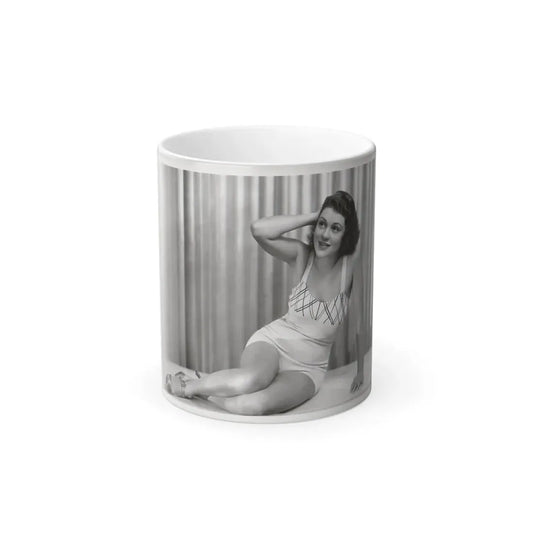 Lillian Roth #46 (Vintage Female Icon) Color Changing Coffee Mug 11oz - Go Mug Yourself