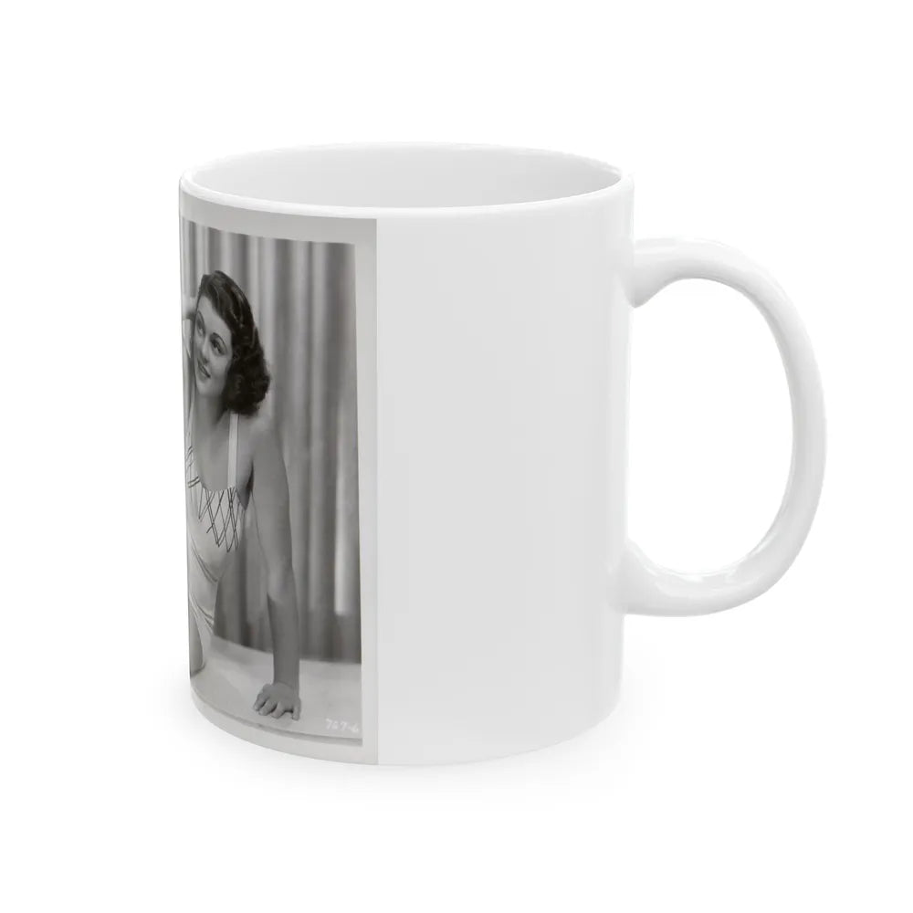 Lillian Roth #46 (Vintage Female Icon) White Coffee Mug-Go Mug Yourself