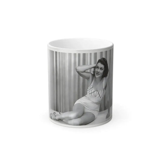 Lillian Roth #46_1 (Vintage Female Icon) Color Changing Coffee Mug 11oz - Go Mug Yourself