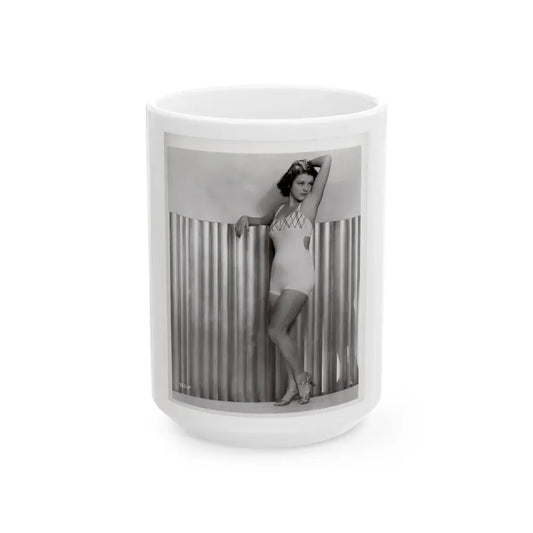 Lillian Roth #47 (Vintage Female Icon) White Coffee Mug 15oz - Go Mug Yourself