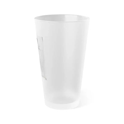 Lillian Roth #48 (Vintage Female Icon) Frosted Pint Glass 16oz - Go Mug Yourself