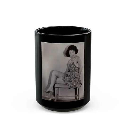 Lillian Roth #50 (Vintage Female Icon) Black Coffee Mug 15oz - Go Mug Yourself