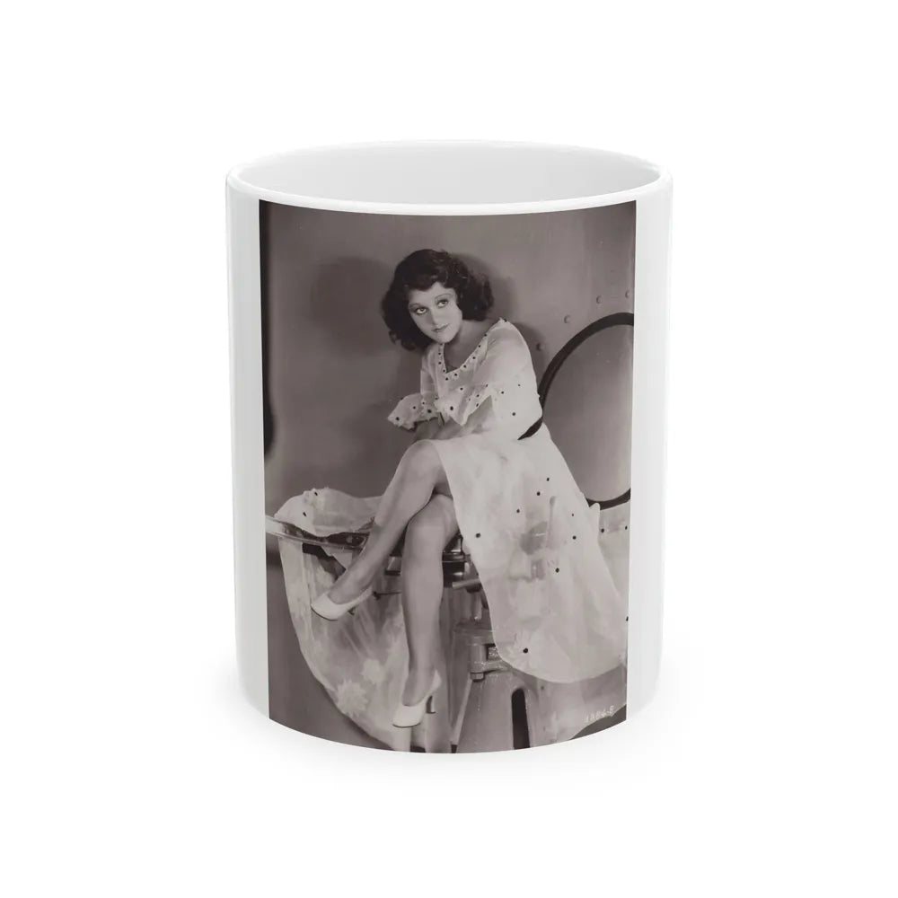 Lillian Roth #51 (Vintage Female Icon) White Coffee Mug-11oz-Go Mug Yourself