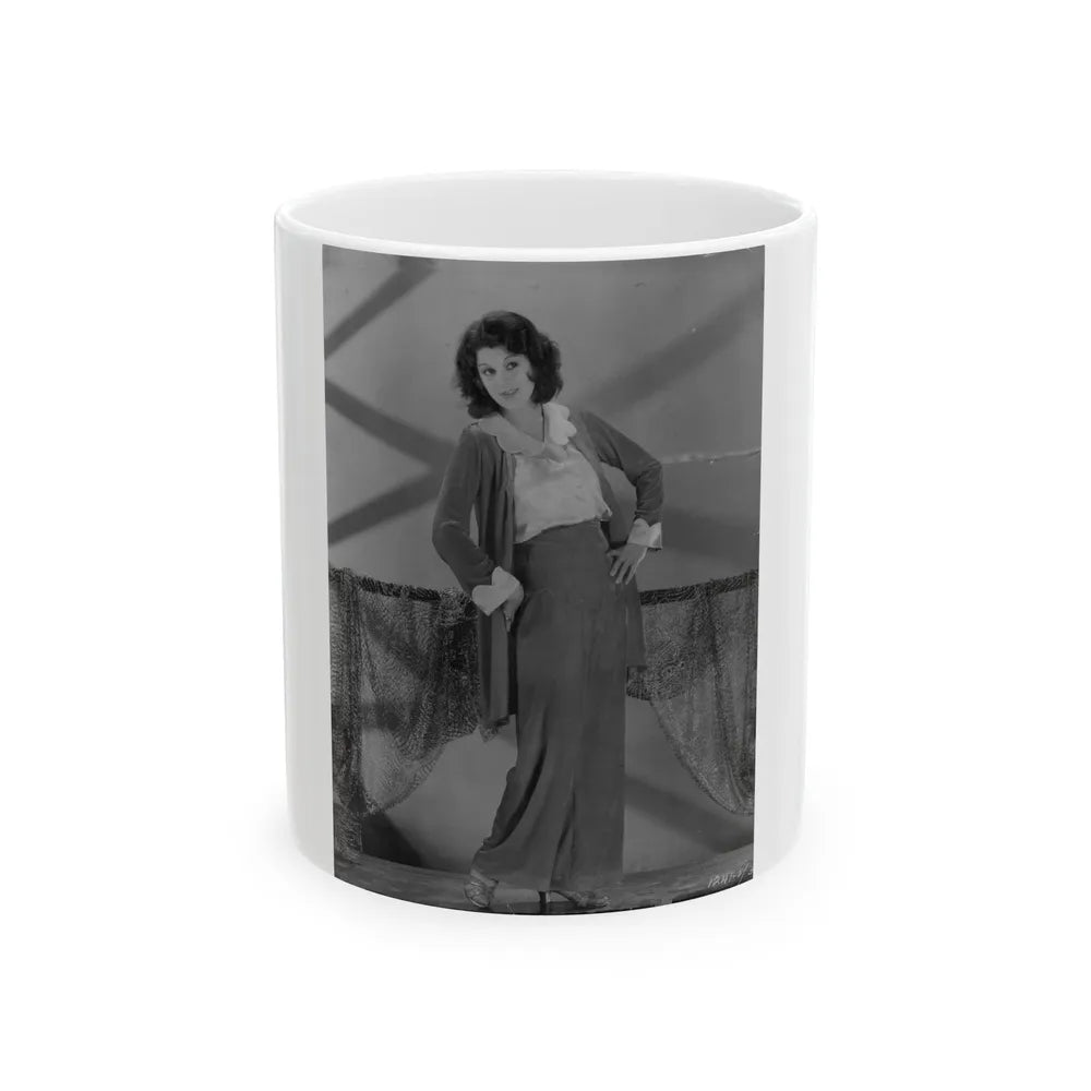 Lillian Roth #52 (Vintage Female Icon) White Coffee Mug-11oz-Go Mug Yourself