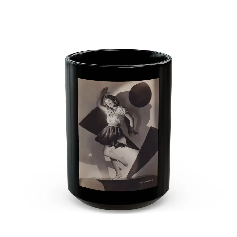 Lillian Roth #53 (Vintage Female Icon) Black Coffee Mug-15oz-Go Mug Yourself