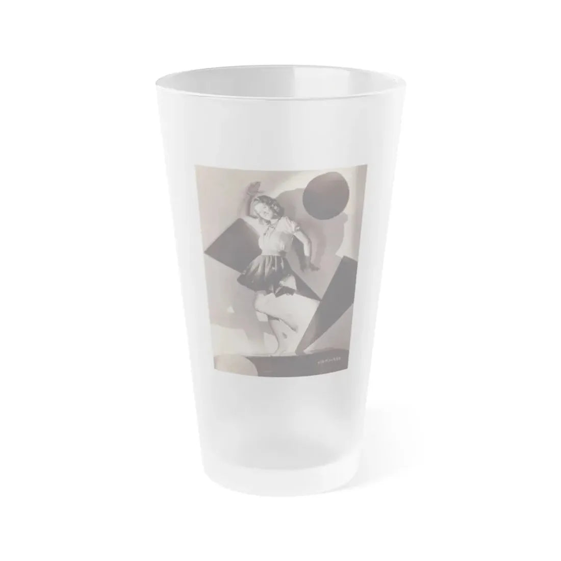 Lillian Roth #53 (Vintage Female Icon) Frosted Pint Glass 16oz 16oz Frosted - Go Mug Yourself