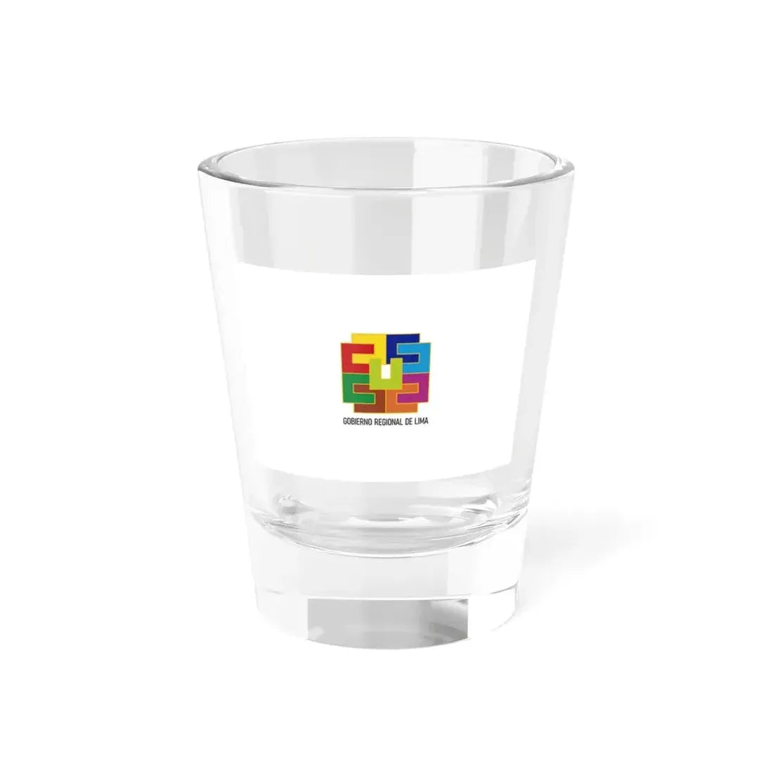 Lima region flag (Peru) Shot Glass 1.5oz 1.5oz - Go Mug Yourself