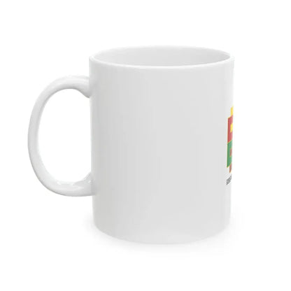 Lima region flag (Peru) White Coffee Mug - Go Mug Yourself