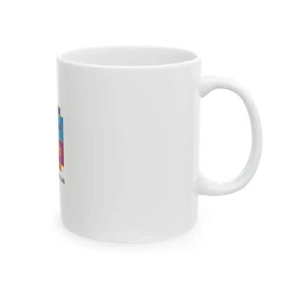 Lima region flag (Peru) White Coffee Mug - Go Mug Yourself