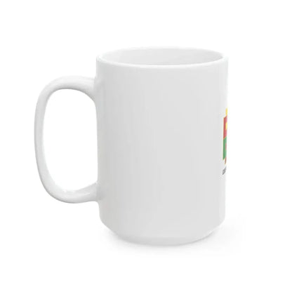 Lima region flag (Peru) White Coffee Mug - Go Mug Yourself
