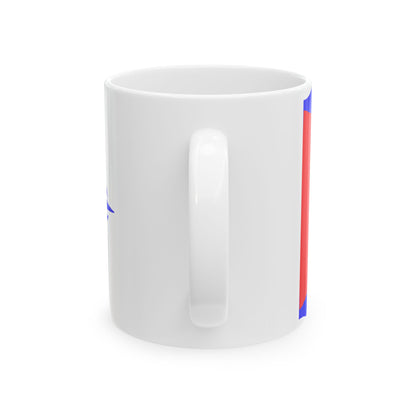 Limahong Pirate Flag (China) White Coffee Mug-Go Mug Yourself