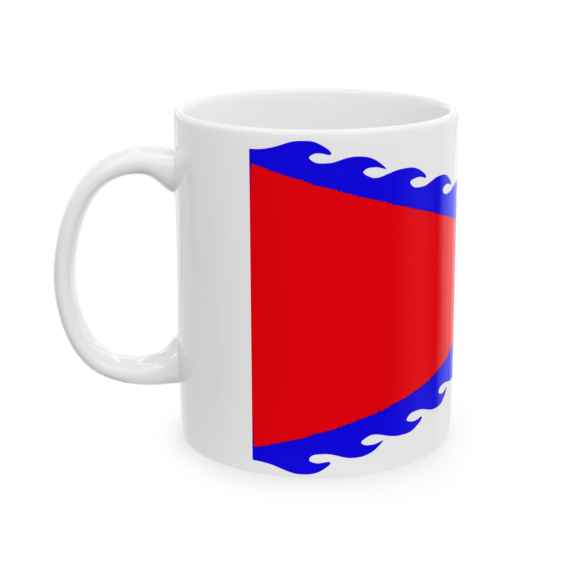 Limahong Pirate Flag (China) White Coffee Mug-Go Mug Yourself
