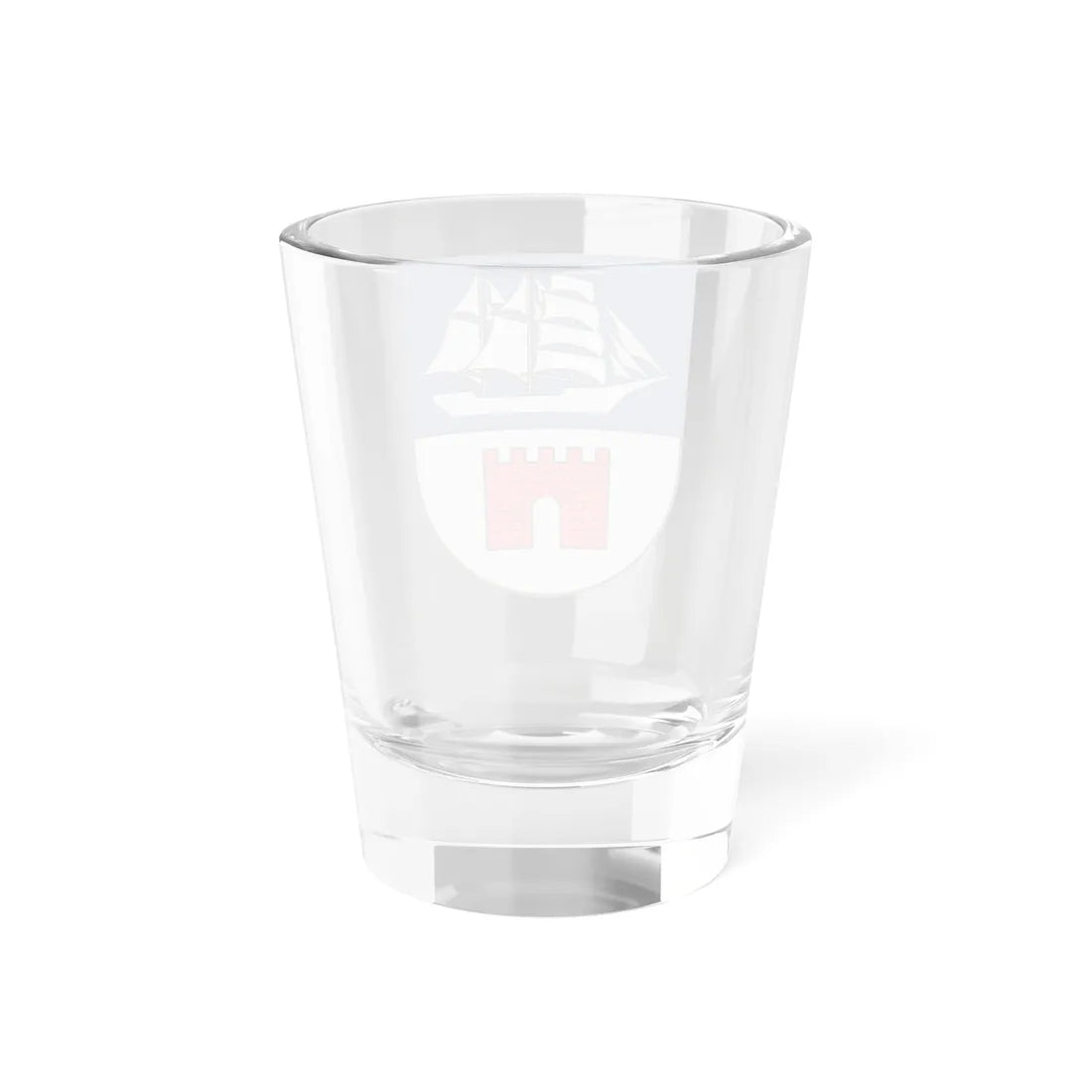 Limbažu novada ģerbonis (Latvia) (Coat of Arms) Shot Glass 1.5oz - Go Mug Yourself