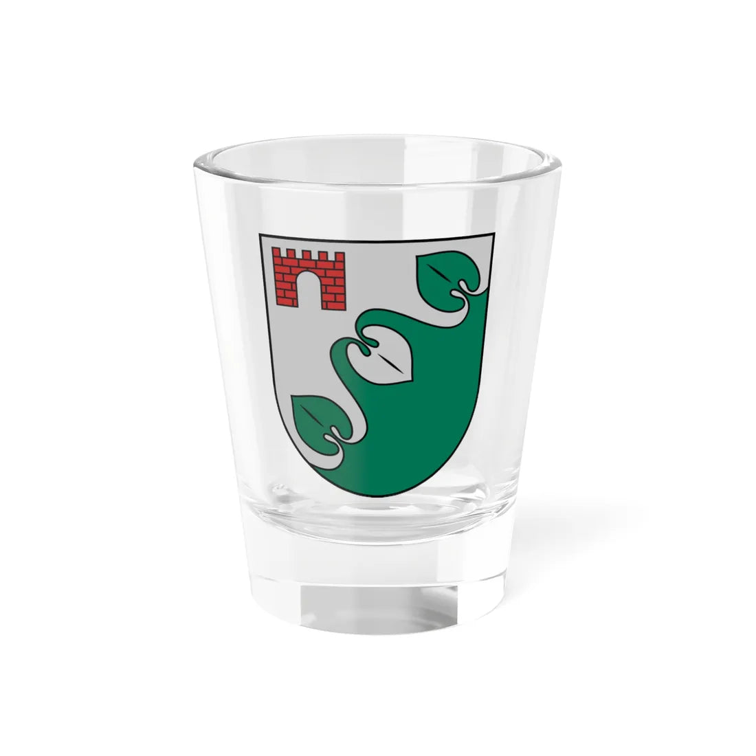 Limbažu novads COA 2011-2021 (Latvia) (Coat of Arms) Shot Glass 1.5oz 1.5oz - Go Mug Yourself